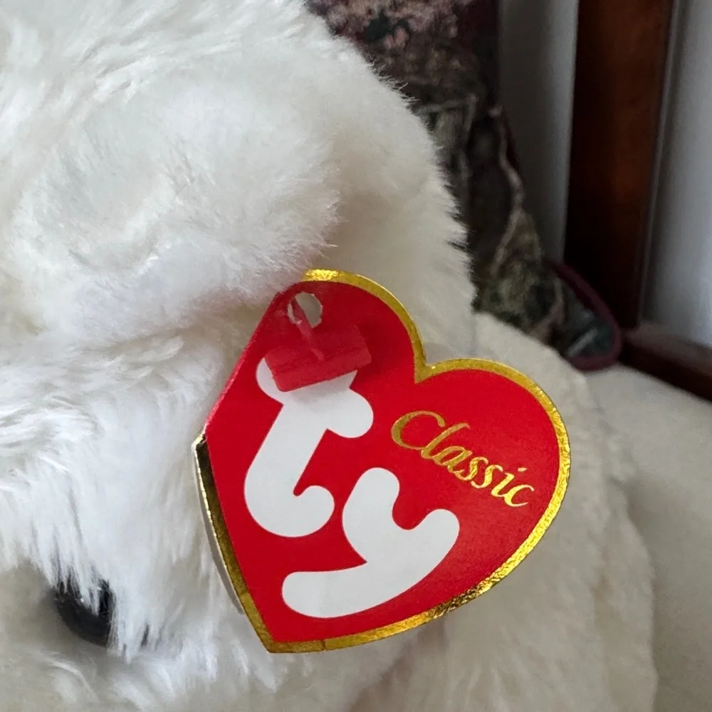 TY Classic “Presents” Dog Plush - Picture 2 of 9